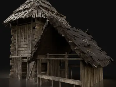 Free for awesome people Free low-poly 3D model