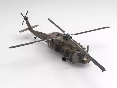 sikorsky UH-60 3D model