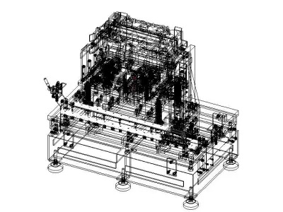 Position Checking Gauge for Cylinder Block 3D model
