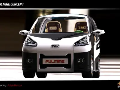 Fulmine Concept Free 3D model