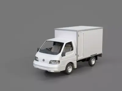 Nissan Vanette Box Truck 3D model