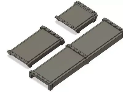 Tank Track Guards Free 3D print model