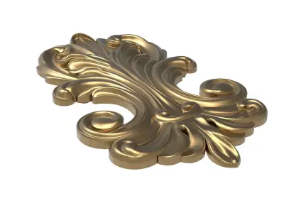 decorative pattern ready for 3D printing 3D model 61