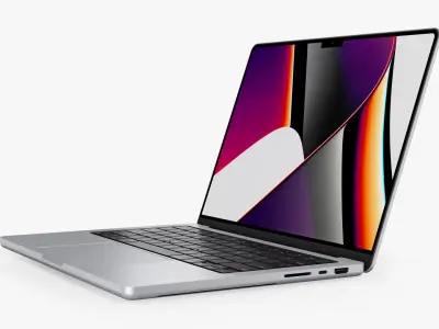 New MacBook Pro 14-inch 3D model