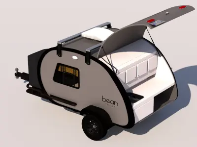 Bean Trailer 3D model