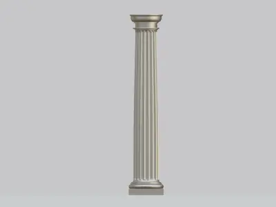 doric column Free 3D print model