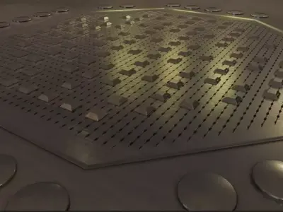 ADE-2 Plutonium Production Reactor 3D model