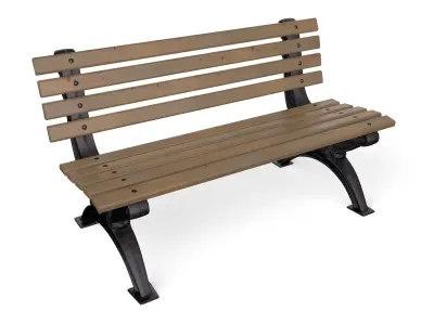 Park Bench 3D model from CGTrader