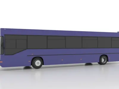 Avtomontaza - Mercedes-Benz O405 Low Low-poly 3D model