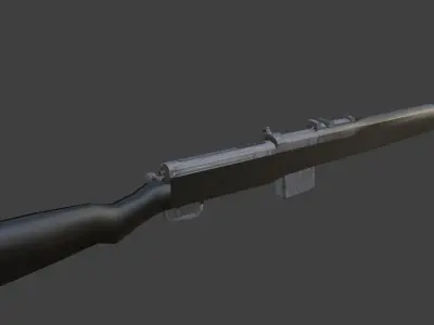 gun g43 Low-poly 3D model