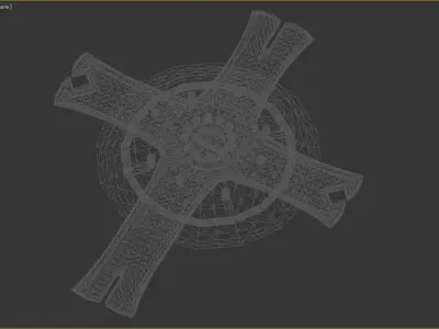 fgo shield 3D model