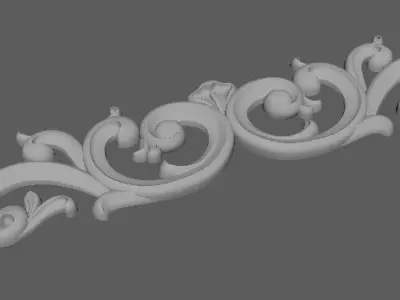 dekor ornament 3D model 223