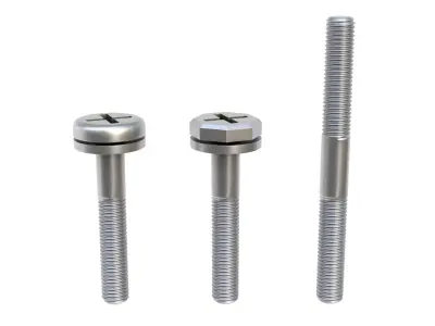 Connecting fasteners 3D model