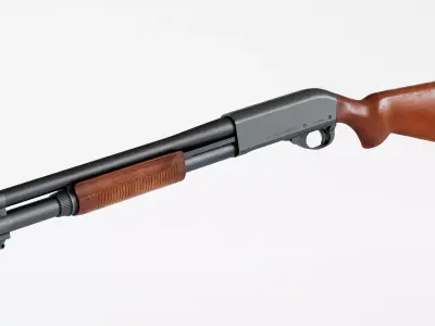 Remington 870 Police Magnum 3D model