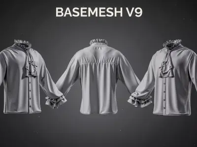 10 Heroic And Historic Shirts And Tunics 3D model