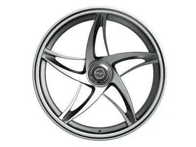 FORGED WHEEL P01 3D model