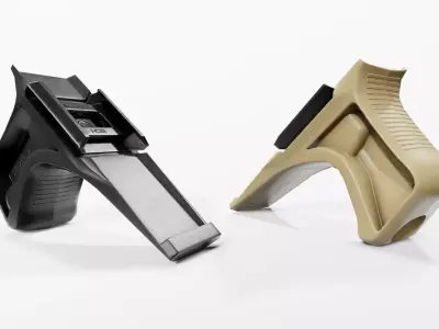 BCM Gunfighter KAG-1913 Angle Forward Grip Low-poly 3D model