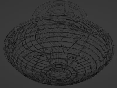 Bus Fan model Free 3D model