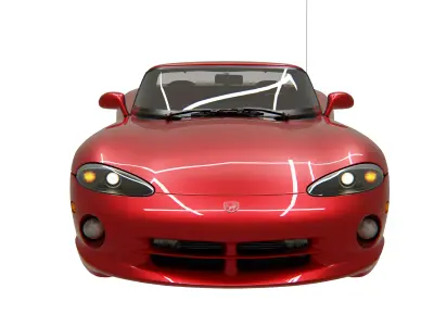 Dodge Viper SR1 1995 Low-poly 3D model