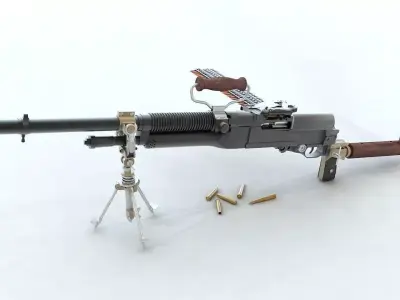 303 Hotchkiss Mk I 3D model