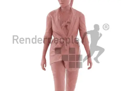 Mika Animated 001 Walking