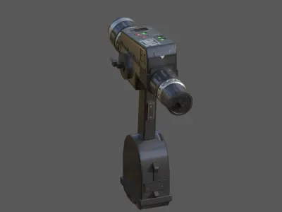 Nasa Pistol Grip Tool low poly Low-poly 3D model