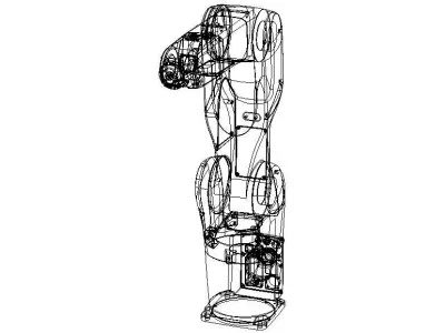 Denso 6-Axis Robots VS087 Free 3D model