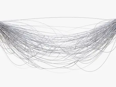 Cable Wie Web 3D model