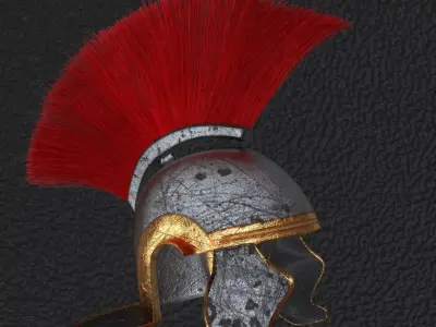 Roman Combat Helmet  3D model