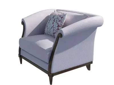 Arm chair-1 3D model