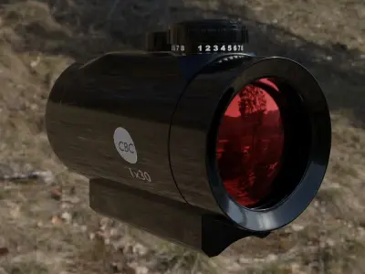 Mira Holografica RedDot 1x30 3D model