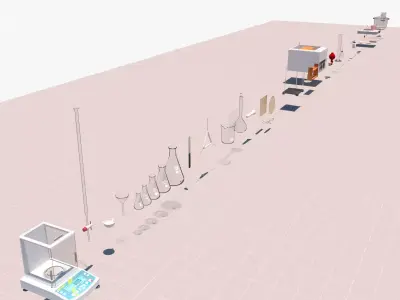 laboratory equipment - equipment 3D model