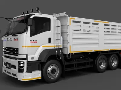 ISUZU DECA-FXZ360 3D model