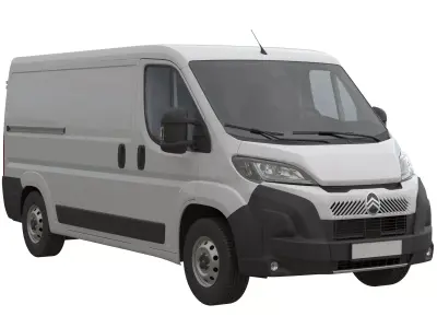 2024 Citroen JUMPER  L2H1 Detailed interior 3D model