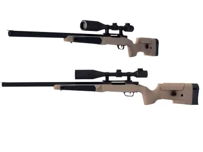 MLC 338 Sniper Rifle 3D model