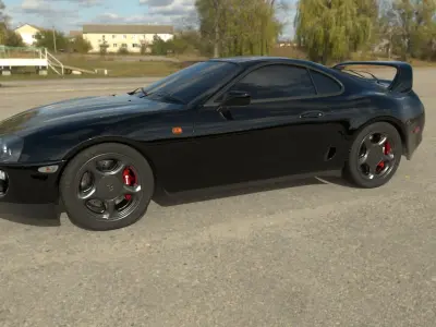 Supra MK4 3D model Free 3D model