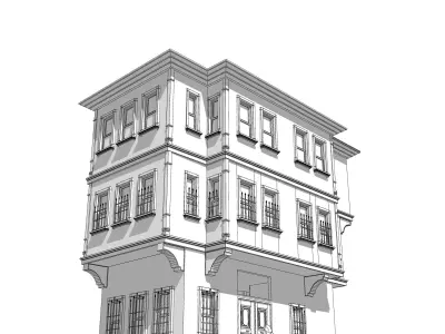 Historical Turkish House 3D model
