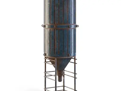 Factory Container 3D model