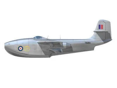 SAUNDERS ROE SR A1 3D model