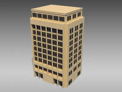 Commercial Building 009 3D model