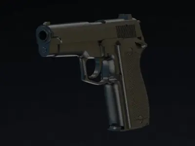 Daewoo K5 Low Poly Low-poly 3D model