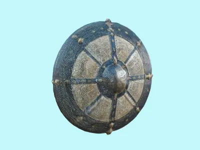 Medieval Knights Shield - Historical 3D model
