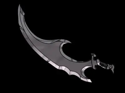 Dark Sword Free 3D model purchase