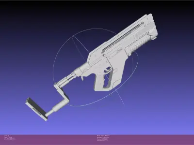 Alien Romulus Pulse Rifle 3D model