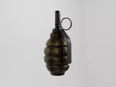 F1 russian grenade 3D model