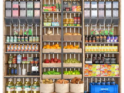 Market Place 6 3D model