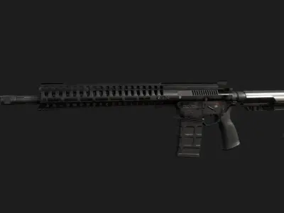 P415-Edge PBR Gun 3D model