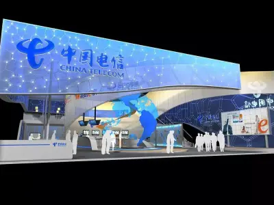 Exhibition - Size - 24X21-3DMAX2012-0037 3D model