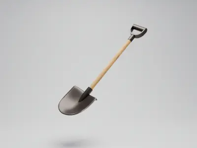 Spade Free 3D model