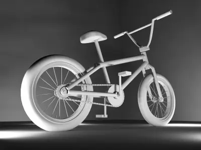 Cycle bmx bike - bmx bike 3D model